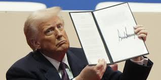 Trump Executive Orders Photo, courtesy of GoogleImages